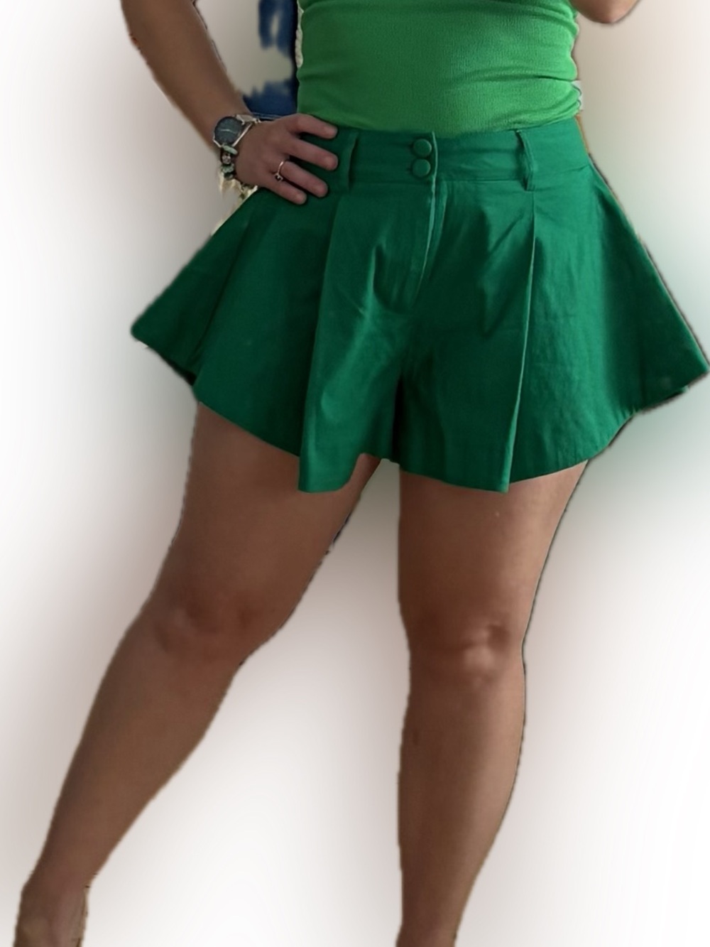 Akira emerald shorts / skorts